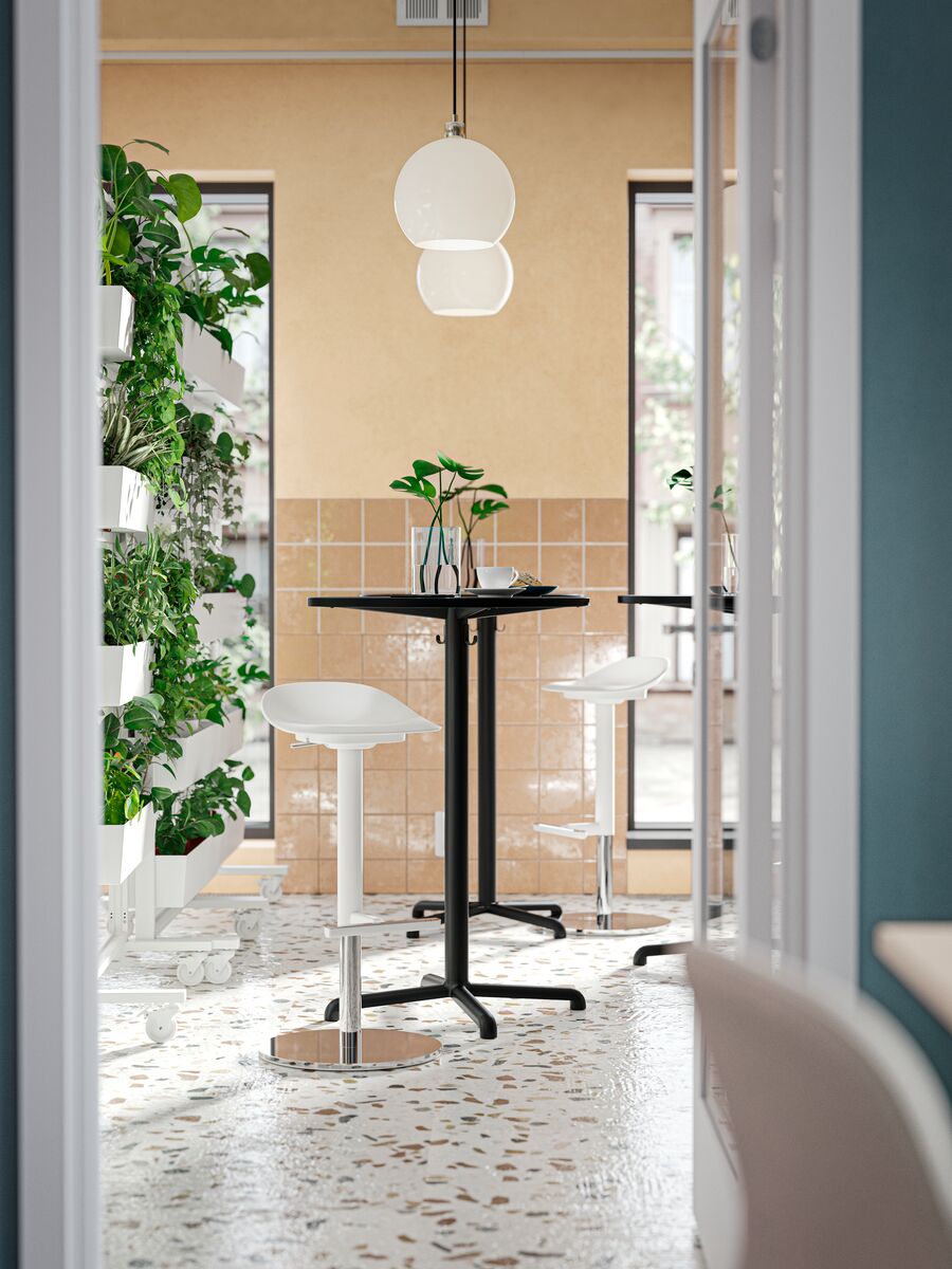 RÖNNINGE bar table birch - IKEA