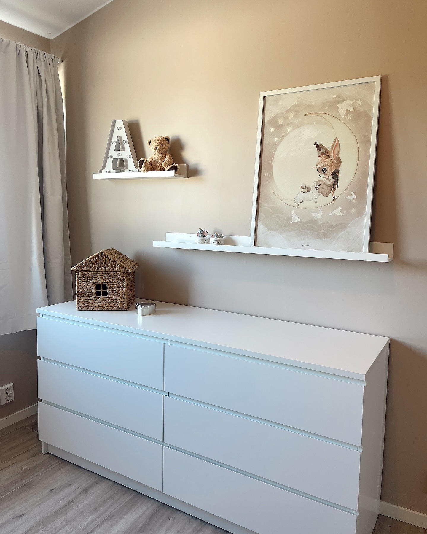 TYSSEDAL chest of 6 drawers white - IKEA